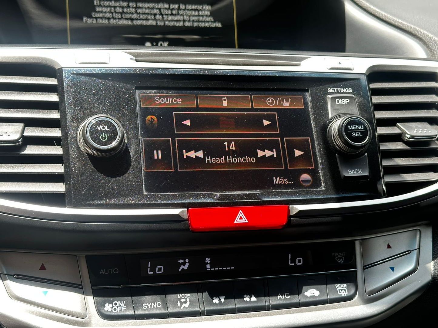 Honda Accord Ex V6 2014